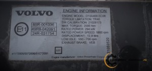 Motor Volvo
